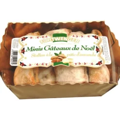Mini gâteaux de Noël bouchées de stollen pâte d'amandes Fortwenger - 350 g