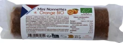 Mini nonnette orange bio en sachet Apidis - 85 g