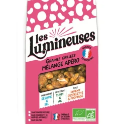 Mélange apéro de graines bio grillées Les Lumineuses - 90 g