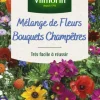 Mélange de fleurs Bouquets Champêtres Vilmorin - graines à semer pour 4 m² de surface