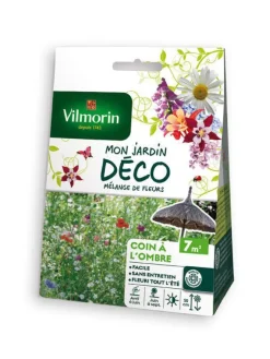 Mélange de fleurs Coin à l'ombre Vilmorin - graines à semer 7 m² de surface