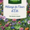 Mélange de fleurs d'été Vilmorin - graines à semer pour 4 m² de surface