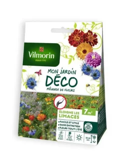 Mélange de fleurs Éloigne les limaces Vilmorin - graines à semer pour 7 m² de surface