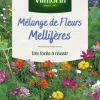 Mélange de fleurs mellifères Vilmorin - graines à semer pour 4 m² de surface