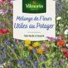 Mélange de fleurs utiles au potager Vilmorin - graines à semer pour 10 m² de surface