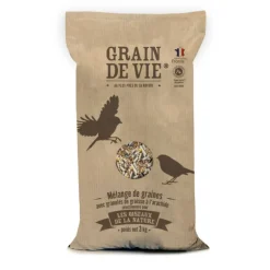 Mélange pour oiseaux de la nature Grain de Vie - 3 Kg