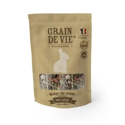 Mélange sans céréales pour lapins Grain de vie – 460 g