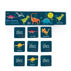 Mon mémory Jurassique Editions Cartes d’ART - 32 pièces