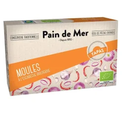 Moules sauce escabèche en boîte Pain de Mer - 120 g
