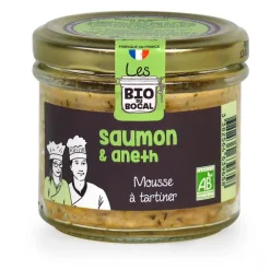 Mousse au saumon & aneth en verrine de 90 g