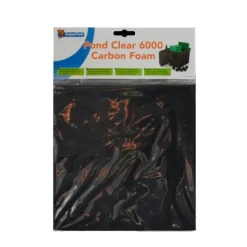 Mousse charbon spécifique pour filtre, SUPERFISH BASSIN - modèle pond clear 6000