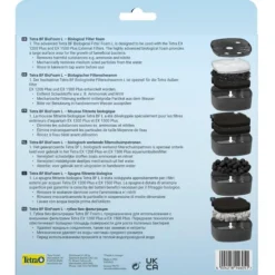Mousse filtrante bio grande taille TETRA BF - pack de 2