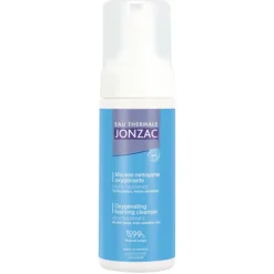 Mousse nettoyante oxygénante bio en flacon pompe Eau Thermale Jonzac – 150 ml