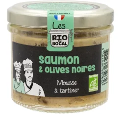 Mousse saumon et olives noires bio Ducs de Gascogne - 90 g