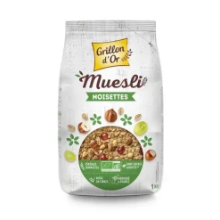 Muesli familial noisette GRILLON D'OR