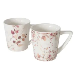 Mug Bernada coloris marron en céramique - 12 x 9 x 9 cm