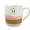 Mug coloris rose en céramique Inaya - 9,2 x 10 x 13 cm