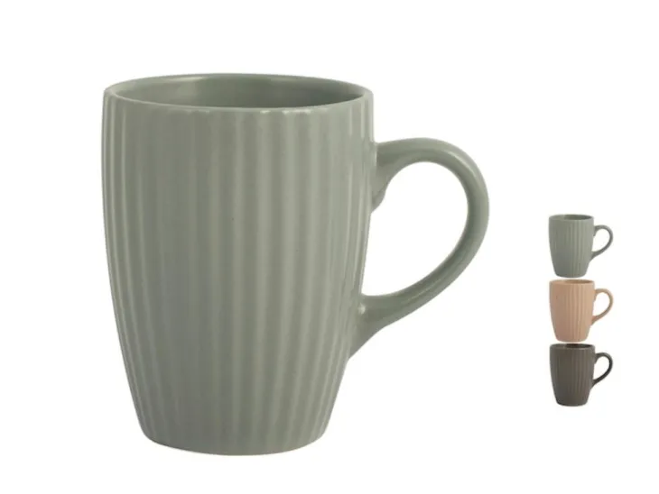 Mug Countryside coloris multicolore en grès - 29,5 cl