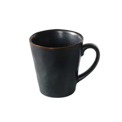 Mug en grès réactif gris anthracite Médard de Noblat collection Vertigo Volcan - 32 cl