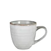 Mug Tabo coloris gris en grès - Ø 9 cm