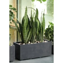 Muret Millenium Anthracite à réserve d'eau 26 litres