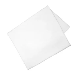 Nappe décorative en coton coloris blanc Superlino - 130 x 250 cm