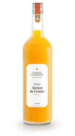 Nectar abricot de France bio Vitamont – 75 cl
