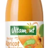 Nectar abricot des Pyrénées Orientales Bio en bouteille de verre Vitamont - 75 cl