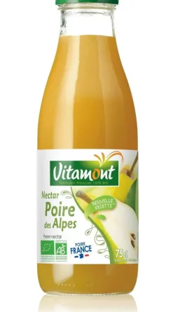 Nectar poire de France bio Vitamont – 75 cl