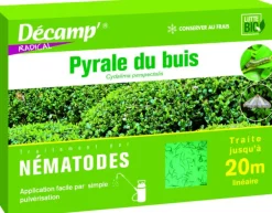 Nématodes contre pyrale du buis 25 millions