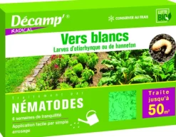 Nématodes contre vers blancs 50 m2
