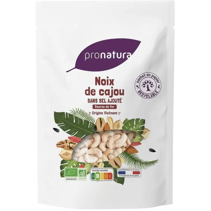 Noix de cajou bio ProNatura - 1 kg