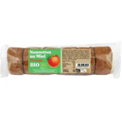 Nonnettes aux oranges bio Apidis 200gr