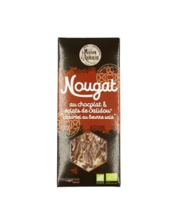 Nougat au chocolat et aux éclats de Salidou Maison Armorine - 80 g