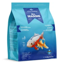 Nourriture annuelle pour poisson d'étang de minimum 15 cm de long Aquatic Science All Seasons - Taille M sac de 9,5 kg