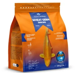 Nourriture complète pour koïs de minimum 15 cm de long Aquatic Science Wheat Germ Sinking - Taille M sac de 0,5 kg