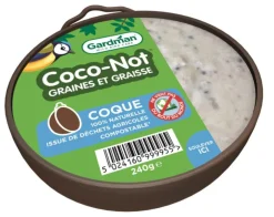 Nourriture pour oiseaux Coco-not nature compostable - 240 g