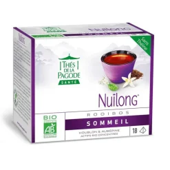 Nuilong bio Rooibos au houblon, aubépine, fleur d'oranger - 30 sachets