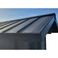 Option toiture bac acier pour abri Green Outside Chamonix