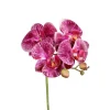 Orchidée tige artificielle « real touch » coloris violet – 66 cm