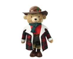 Ours en peluche à longues jambes debout - 30 x 40 x 117 cm