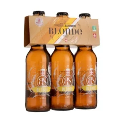 Pack bière BS blonde bio Brasseurs Savoyards - 3 x 33 cl