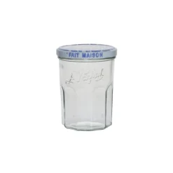 Pack de 6 confituriers 324 ml avec couvercle Ø 8,2 x H 9,5 cm