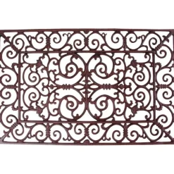 Paillasson antique en fonte 72,8 x 46 cm