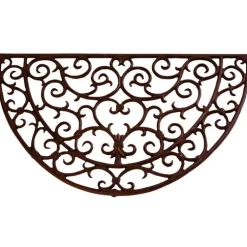 Paillasson demi-rond 68,5x40 cm