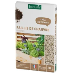 Paillis de chanvre botanic® - 20 L