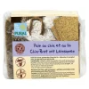 Pain aux graines de chia et de lin en sachet transparent de 375 g