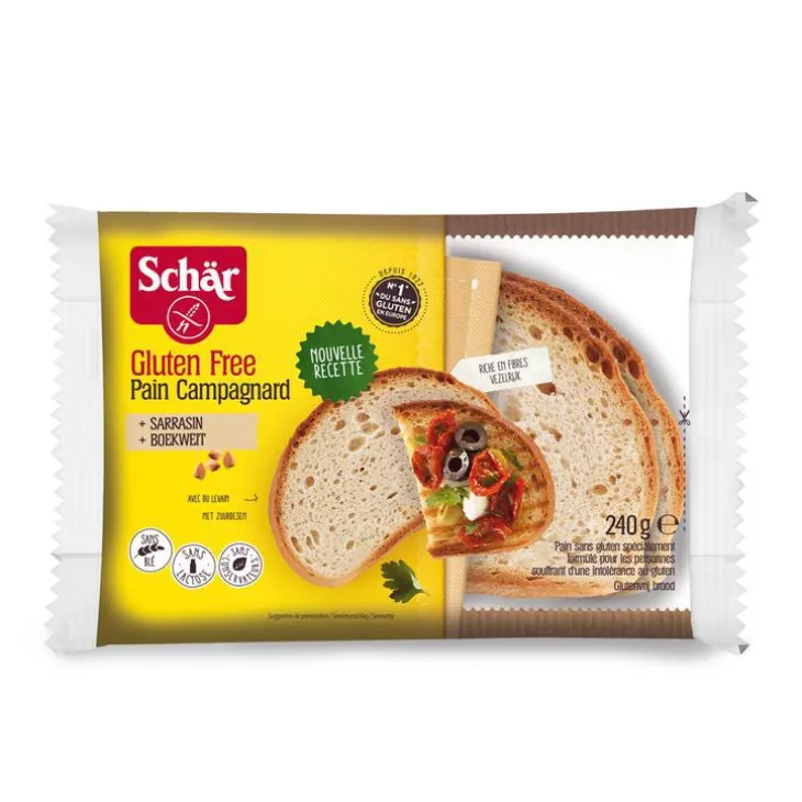 Pain campagnard sans gluten sachet 240g