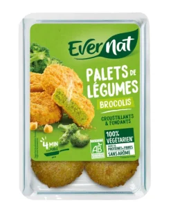 Palets de légumes bio Evernat Brocolis - 150 g
