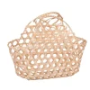 Panier ajouré bambou naturel ovale Lio Cav' Service - 25 x 12 x 12 x 24 cm